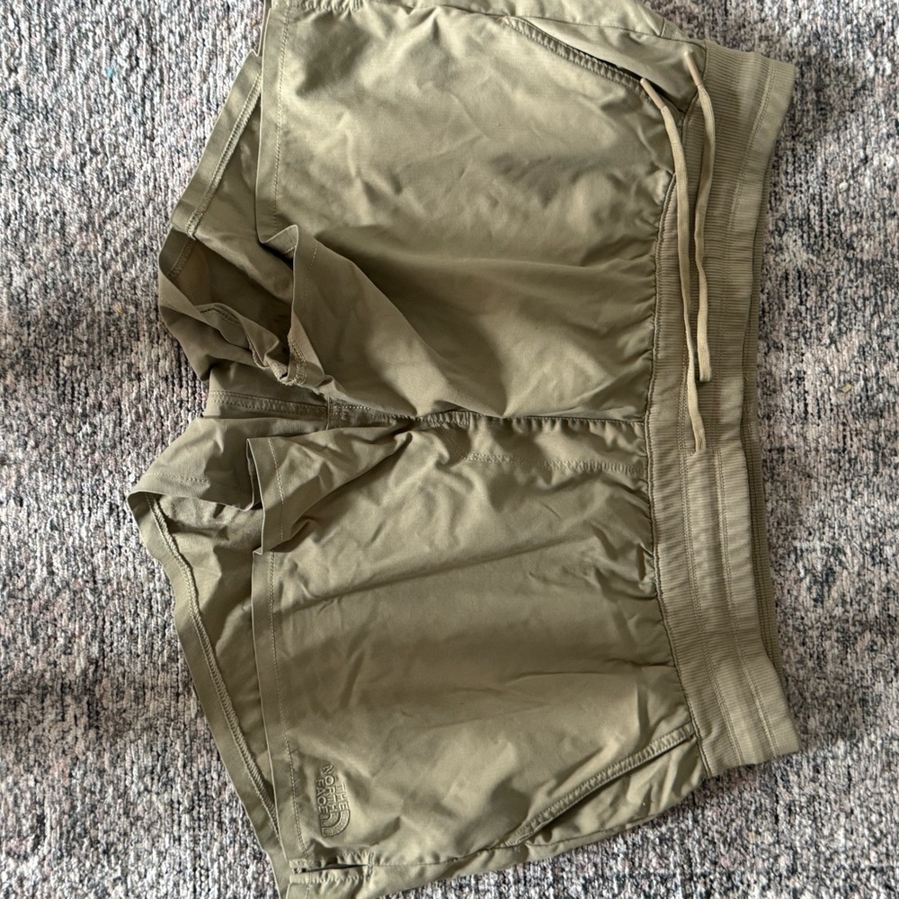 Olive Green Athletic Shorts